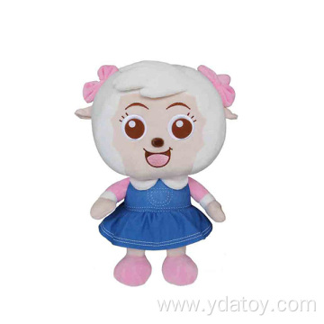 Plush pink skirt beauty sheep toys